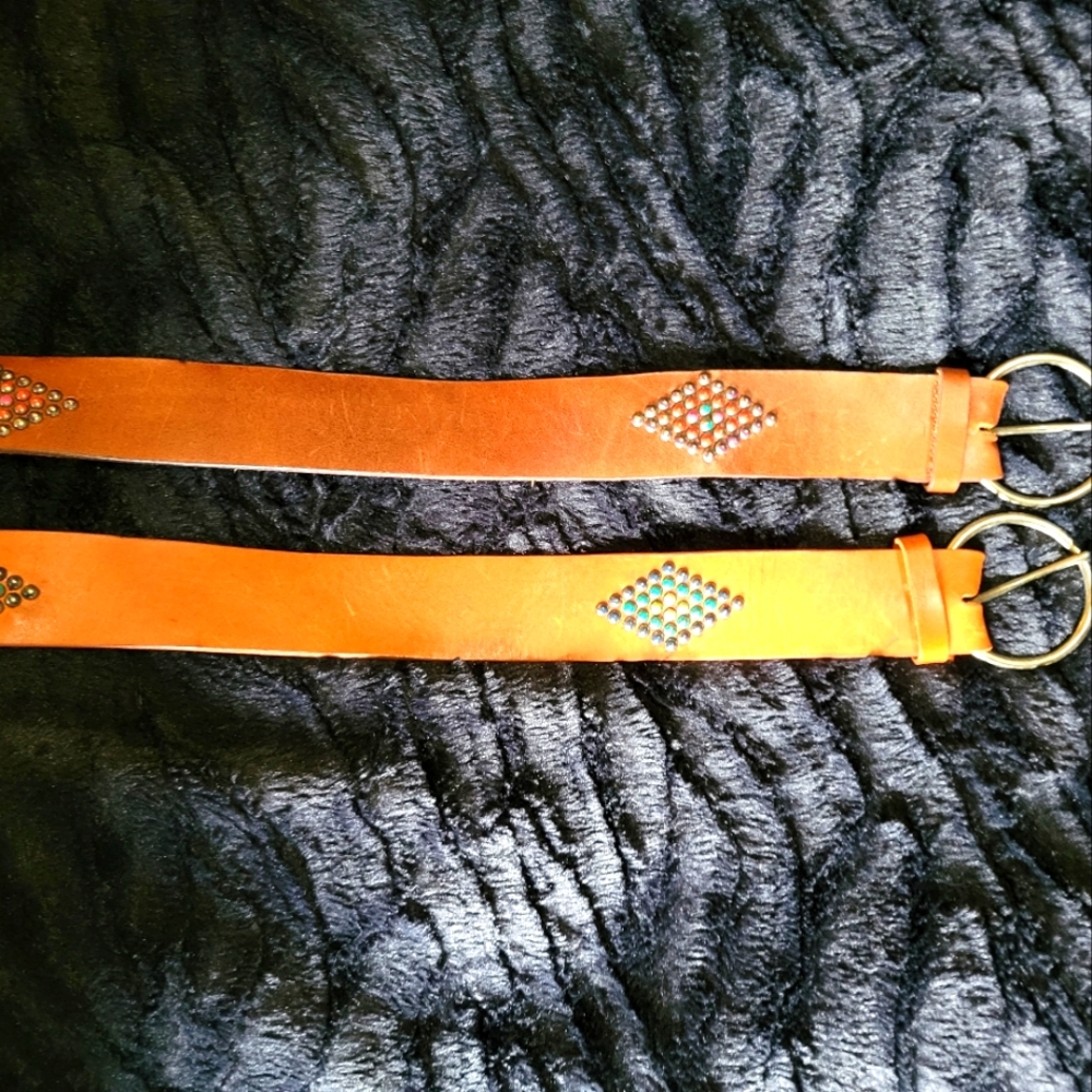 Leather belts